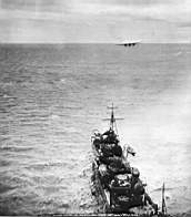 P029446 - A A-20C Havoc about to bomb the Ariake off Cape Gloucester, 28 July, 1943, 8th B.S., 3rd B.G., 5th A.A.F..jpg